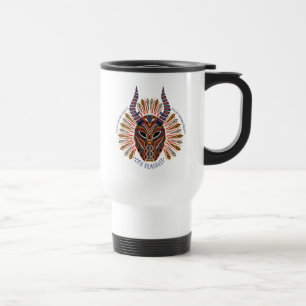 Mug De Voyage Panthère noire   Erik Killmonger Icône de masques 