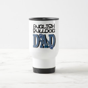 Mug De Voyage PAPA anglais de bouledogue