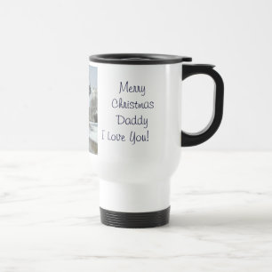 Mug De Voyage Papa de Joyeux Noël - je t'aime