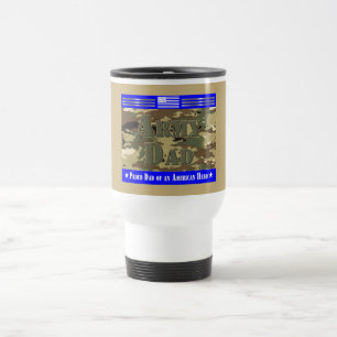 Mug De Voyage Papa de l'armée fier