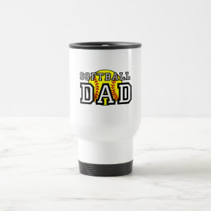 Mug De Voyage Papa du base-ball
