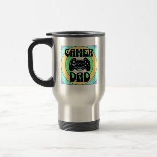 Mug De Voyage Papa joueur