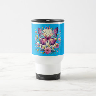 Mug De Voyage Papillon mignon et coloré