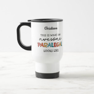 Mug De Voyage Paralegal sur mesure Awesome Assistant juridique a
