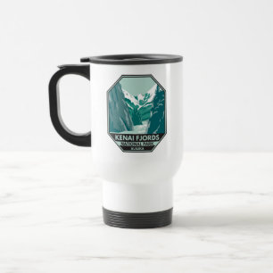 Mug De Voyage Parc national Kenai Fjords Alaska Vintage