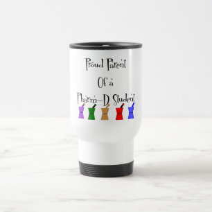 Mug De Voyage Parent fier de cadeaux de PharmD (étudiant de