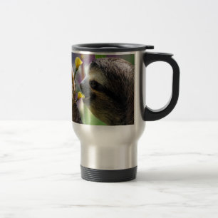Mug De Voyage Paresse d'arbre Trois-Bottée avec la pointe du