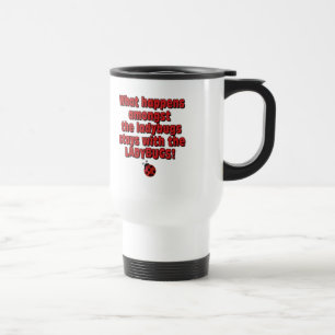 Mug De Voyage Parmi les coccinelles