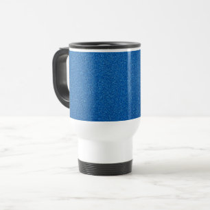 Mug De Voyage Parties scintillant Bleue, Étincelle, Arrière - pl