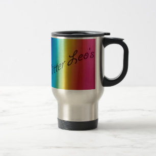 Mug De Voyage Parties scintillant Leo