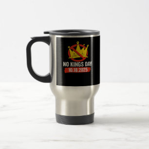 Mug De Voyage Pas de roi Patriotique Liberté Pas de rois en Amér
