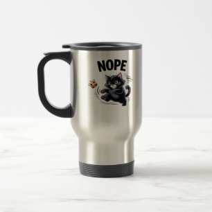 Mug De Voyage Pas de rois en Amérique Drôle de couronne de kick