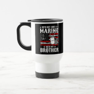 Mug De Voyage Pas seulement un marin, c'est mon frère patriote d