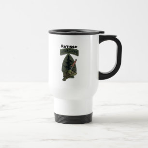 Mug De Voyage Patch des bérets verts des forces spéciales retrai