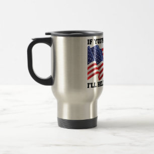 Mug De Voyage patriote américain