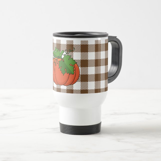 Mug De Voyage Pattern (Devant droit)