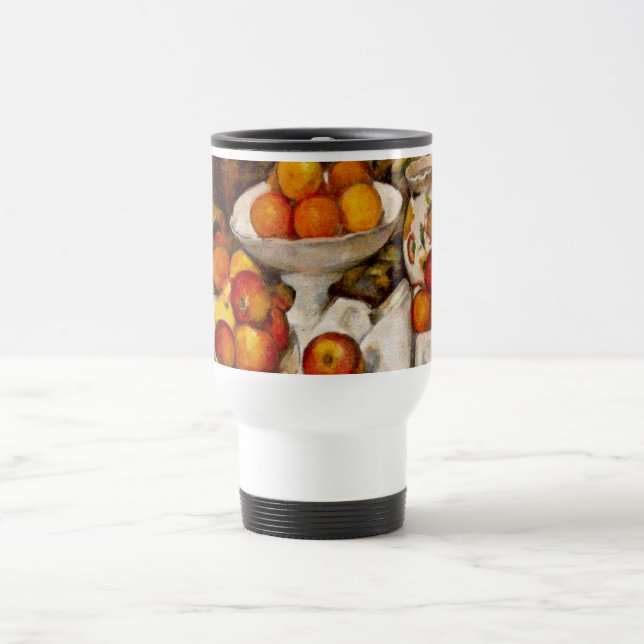 Mug De Voyage Paul Cezanne Pomples Oranges Impressionnisme (Centre)