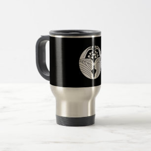 Mug De Voyage Paulownias en forme de grue bissectée