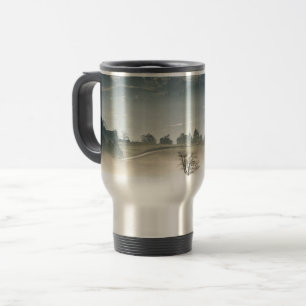 Mug De Voyage Paysage campagnard brumeux de Suisse