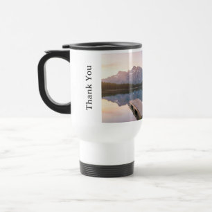 Mug De Voyage Paysage de nature de lac de montagne des Alpes per