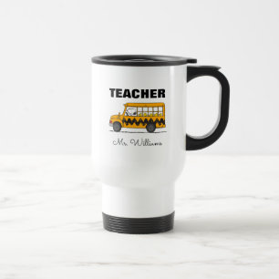 Mug De Voyage Peanuts Snoopy Bus Driver Teacher