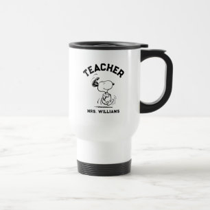 Mug De Voyage Peanuts Snoopy Happy Dance Teacher