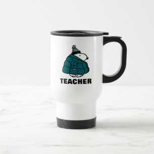 Mug De Voyage Peanuts Warm & Cozy Teacher