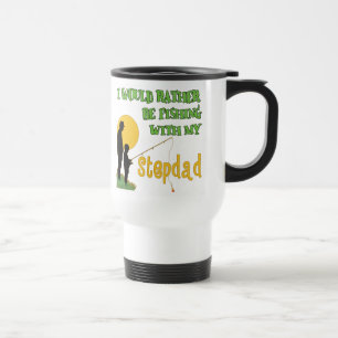 Mug De Voyage Pêche avec mon Stepdad