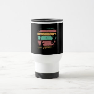Mug De Voyage Pêche vintage