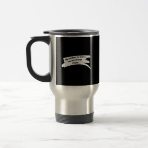 Mug De Voyage Peindre le message de paix effacer