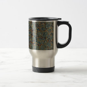 Mug De Voyage Peinture Abstraite Marbrée
