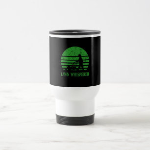 Mug De Voyage Pelouse Mower Pelouse Whisperer Gardener Cadeau
