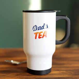 Mug De Voyage Père de Custom Tea No Sugar Stylish
