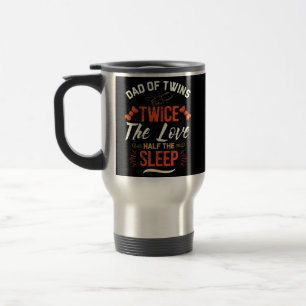 Mug De Voyage Père de Twins