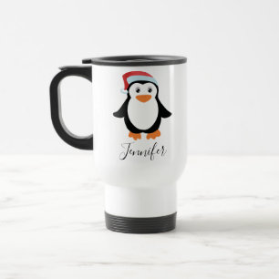 Mug De Voyage personnalisation Elégant moderne Script Name Ping