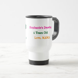 Mug De Voyage Personnalisé Ajoutez le travail artistique de votr