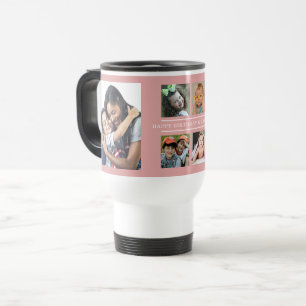 Mug De Voyage Personnalisé Joyeux Anniversaire Grand-mère 6 Phot