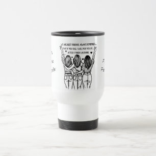 Mug De Voyage Personnalisé Meilleurs Amis Pour Toujours