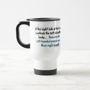 Mug De Voyage Personnes gauchères