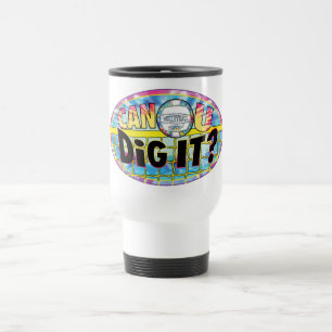 Mug De Voyage Peut la fouille d'U il colorant de cravate