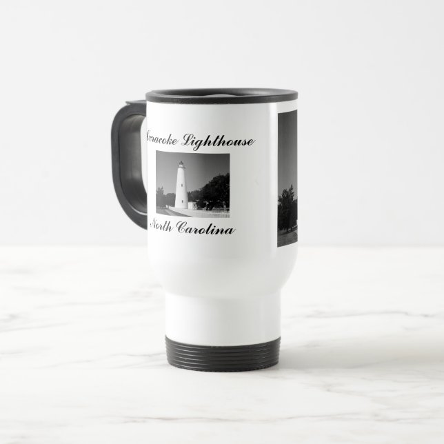 Mug De Voyage Phare d'Ocracoke (Devant gauche)