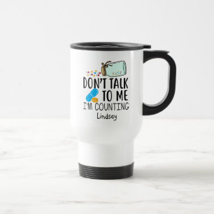 Mug De Voyage Pharmaciste/Technicien Funny personnalisé