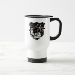 Mug De Voyage Photo d'insigne de groupe du peloton de suicide