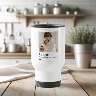 Mug De Voyage Photo du père personnalisé - Musique de voyage C