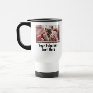 Mug De Voyage Photo et texte personnalisés
