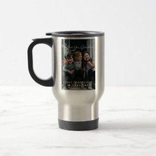 Mug De Voyage Photo personnalisé Love You Grand-mère manuscrit