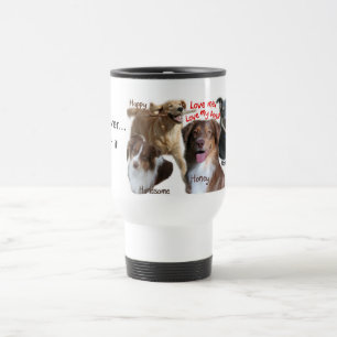 Mug De Voyage Photos de café des chiens, amour de chien…