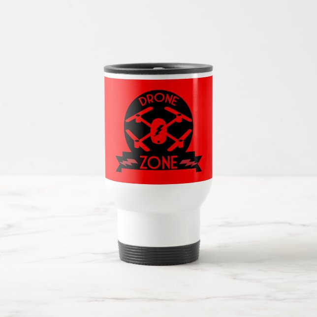 Mug De Voyage Pilote de drone de loisir (Centre)