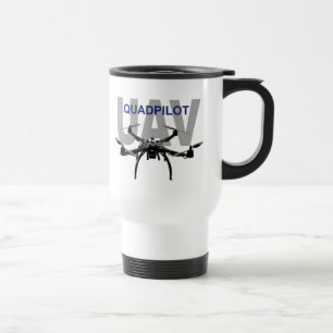 Mug De Voyage Pilote Quadcopter UAV Quadpilot