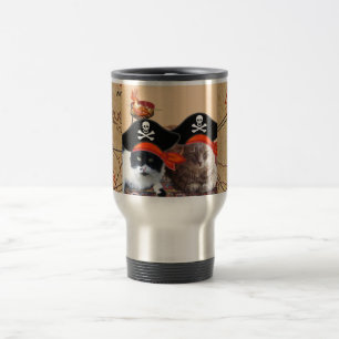 MUG DE VOYAGE PIRATES ET PIRATES ANCIENS CARTES DE TRÉSOR